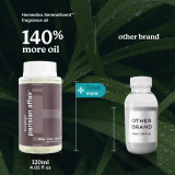 Homedics® SereneScent™ Parisian Affair contains 140% more oil than competitors.