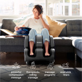 Image showing washable liners of the Homedics Therapist Select Foot and Calf Massager