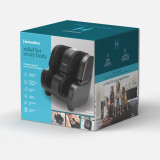 View of packaging box of the Homedics Therapist Select Foot and Calf Massager