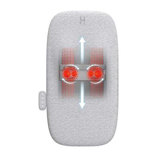 Top view of the Homedics® Ultra Slim Shiatsu Massage Cushion with Heat