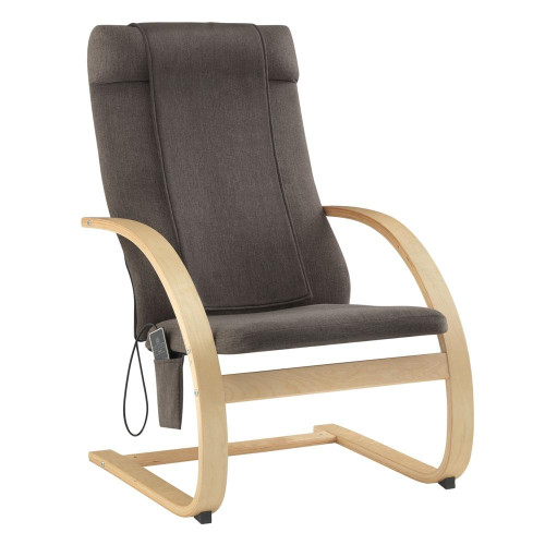 Angled view of the Homedics 3D Shiatsu Massaging Lounger