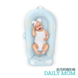 Blue | Homedics® 3-in-1 Calming Cushion in Blue color, featuring 3-in-1 functionality with soothing sounds which will make baby happy and comfortable.