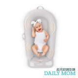 Grey | Homedics® 3-in-1 Calming Cushion in Grey color, featuring 3-in-1 functionality with soothing sounds which will make baby happy and comfortable.