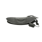 Rear view of the Homedics Lumbar Lift Lower Back Stretcher and Massager