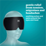 Homedics Hot and Cold Relief Gel Head Sleeve provides gentle relief from tension, migraines and headaches. Soothing  aches and pains around the yes and head