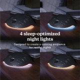 Night | Homedics Portable Sound Machine with Night Light has 4 sleep-optimized night lights