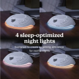 Cloud | Homedics Portable Sound Machine with Night Light has 4 sleep-optimized night lights
