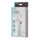 White | Homedics Infrared Ear and Forehead Thermometer in white product box