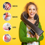 Make Lemonade Neck & Shoulder Massager with Heat can be used on your neck, back, leg, and hip