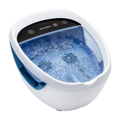 Angled View of Shiatsu Bliss Foot Spa with Heat Boost