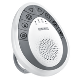 Angled view of the Homedics SoundSpa Mini Portable Sound Machine